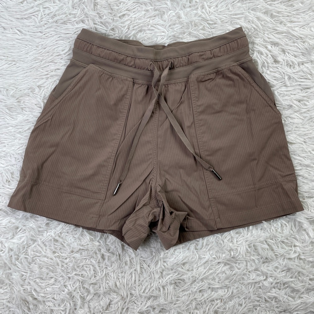 Lululemon Shorts Womens 2 Brown Dance Studio High Rise‎ Short 3.5" Lightweight